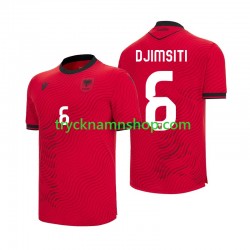 Albanien Berat Djimsiti 6 VM 2026 Tröja 1:a Matchställ Män Kortärmad