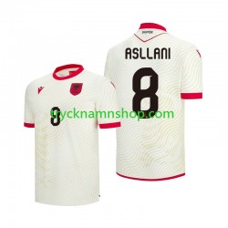 Albanien Kristjan Asllani 8 VM 2026 Tröja 2:a Matchställ Män Kortärmad