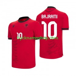 Albanien Nedim Bajrami 10 VM 2026 Tröja 1:a Matchställ Män Kortärmad