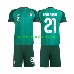 Algeriet Ramy Bensebaini 21 2026 Tröja 2:a Matchställ Barn Kortärmad