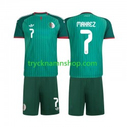 Algeriet Riyad Mahrez 7 2026 Tröja 2:a Matchställ Barn Kortärmad