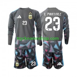 Argentina Målvakt Emiliano Martinez 23 VM 2026 Tröja 1:a Matchställ Barn Långärmad