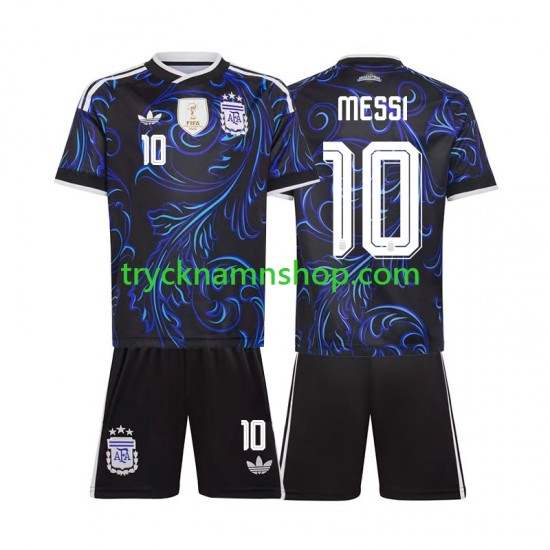 Argentina Lionel Messi 10 VM 2026 Tröja 2:a Matchställ Barn Kortärmad