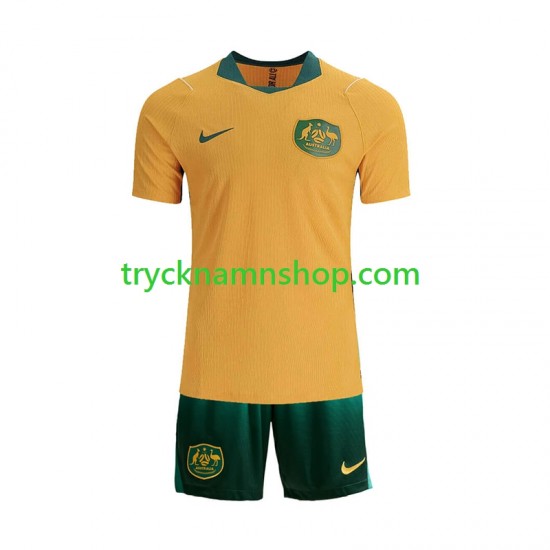 Australien VM 2026 Tröja 1:a Matchställ Barn Kortärmad