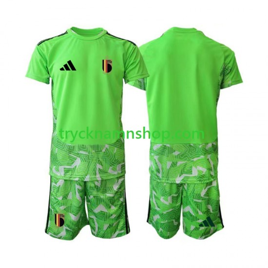 Belgien Målvakt VM 2026 Tröja 3:e Matchställ Barn Kortärmad