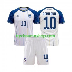 Bosnien Hercegovina Ermedin Demirovic 10 VM 2026 Tröja 2:a Matchställ Barn Kortärmad