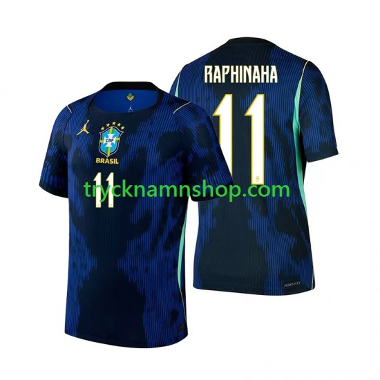 Brasilien Raphinha 11 VM 2026 Tröja 2:a Matchställ Män Kortärmad