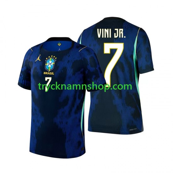Brasilien Vinicius Junior 7 VM 2026 Tröja 2:a Matchställ Män Kortärmad