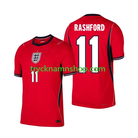 England Marcus Rashford 11 VM 2026 Tröja 2:a Matchställ Män Kortärmad