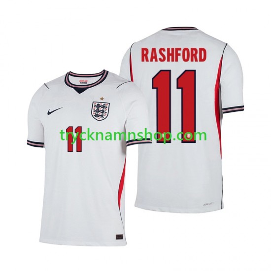 England Marcus Rashford 11 VM 2026 Tröja 1:a Matchställ Män Kortärmad