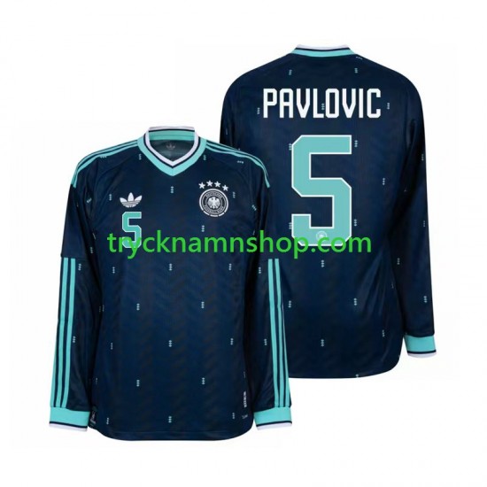 Tyskland Aleksandar Pavlovic 5 VM 2026 Tröja 2:a Matchställ Män Långärmad