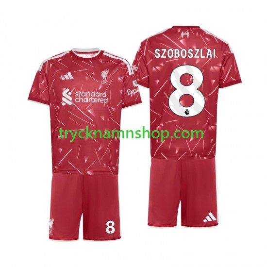 Liverpool Dominik Szoboszlai 8 2026-2027 Tröja 1:a Matchställ Barn Kortärmad