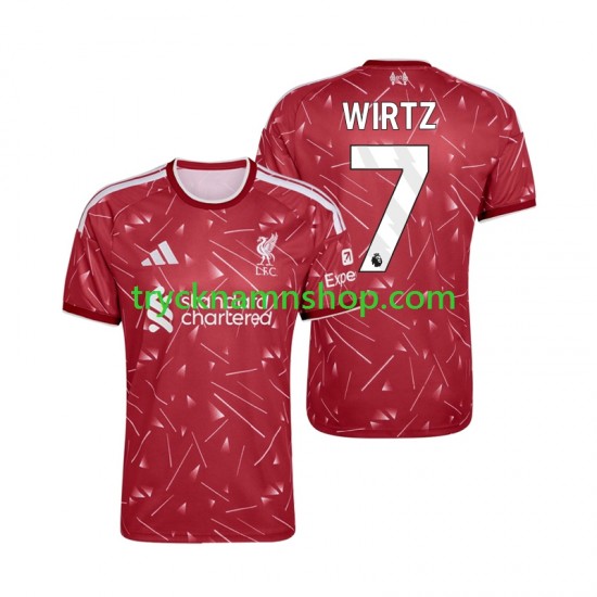 Liverpool Florian Wirtz 7 2026-2027 Tröja 1:a Matchställ Män Kortärmad