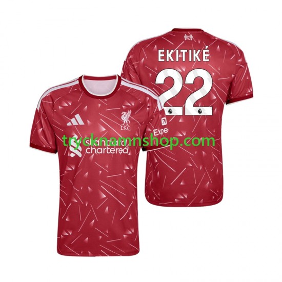 Liverpool Hugo Ekitike 22 2026-2027 Tröja 1:a Matchställ Män Kortärmad