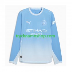 Manchester City 2026-2027 Tröja 1:a Matchställ Män Långärmad