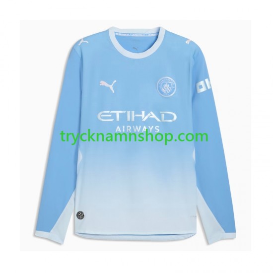 Manchester City 2026-2027 Tröja 1:a Matchställ Män Långärmad
