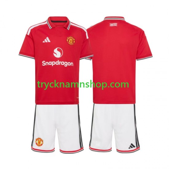Manchester United 2026-2027 Tröja 1:a Matchställ Barn Kortärmad