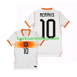 Nederländerna Memphis Depay 10 VM 2026 Tröja 2:a Matchställ Män Kortärmad