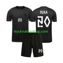 Norge Antonio NUSA 20 VM 2026 Tröja 2:a Matchställ Barn Kortärmad