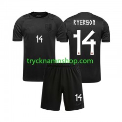 Norge Julian Ryerson 14 VM 2026 Tröja 2:a Matchställ Barn Kortärmad