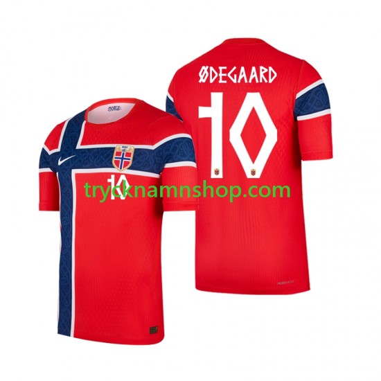 Norge Martin Odegaard 10 VM 2026 Tröja 1:a Matchställ Män Kortärmad