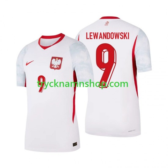 Polen Robert Lewandowski 9 2026 Tröja 1:a Matchställ Män Kortärmad