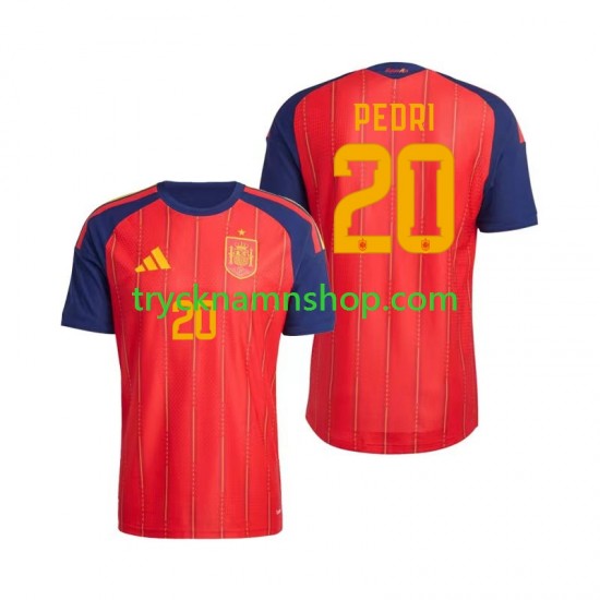 Spanien Pedri 20 VM 2026 Tröja 1:a Matchställ Män Kortärmad
