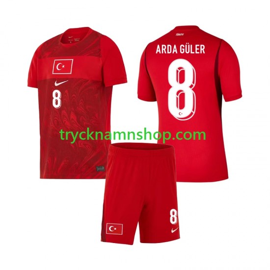 Turkiet Arda Guler 8 VM 2026 Tröja 1:a Matchställ Barn Kortärmad