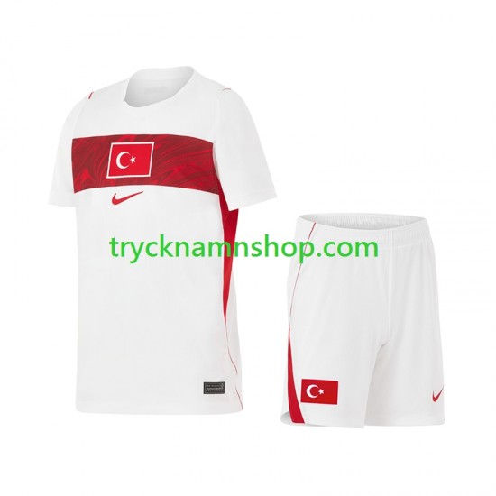 Turkiet VM 2026 Tröja 2:a Matchställ Barn Kortärmad