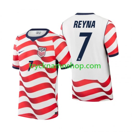 USA Giovanni Reyna 7 VM 2026 Tröja 1:a Matchställ Män Kortärmad