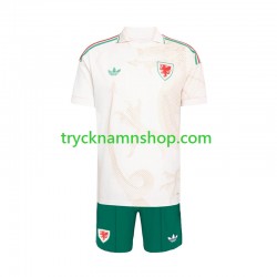 Wales VM 2026 Tröja 2:a Matchställ Barn Kortärmad