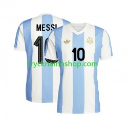 Argentina Lionel Messi 10 50 Anniversary Tröja 1:a Matchställ Män Kortärmad