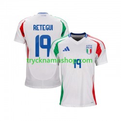 Italien Mateo Retegui 19 2024 Tröja 2:a Matchställ Män Kortärmad