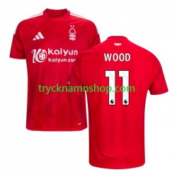 Nottingham Forest Chris Wood 11 2024-2025 Tröja 1:a Matchställ Män Kortärmad