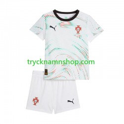Portugal 2025 Tröja 2:a Matchställ Barn Kortärmad