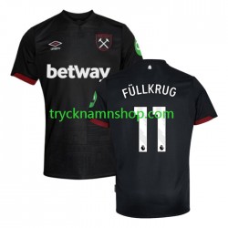 West Ham United FULLKRUG 11 2024-2025 Tröja 2:a Matchställ Män Kortärmad