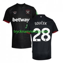 West Ham United SOUCEK 28 2024-2025 Tröja 2:a Matchställ Män Kortärmad