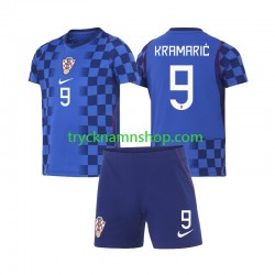 Kroatien Andrej Kramaric 9 VM 2026 Tröja 2:a Matchställ Barn Kortärmad