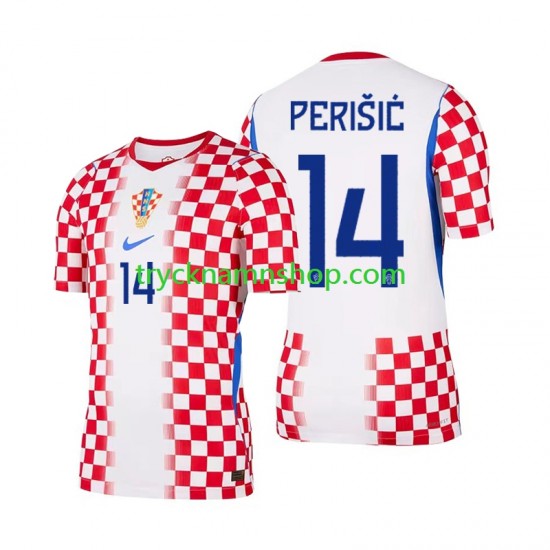 Kroatien Ivan Perisic 14 VM 2026 Tröja 1:a Matchställ Män Kortärmad