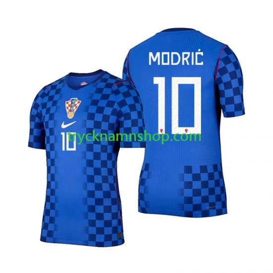 Kroatien Luka Modric 10 VM 2026 Tröja 2:a Matchställ Män Kortärmad