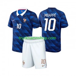 Frankrike Kylian Mbappe 10 VM 2026 Tröja 1:a Matchställ Barn Kortärmad
