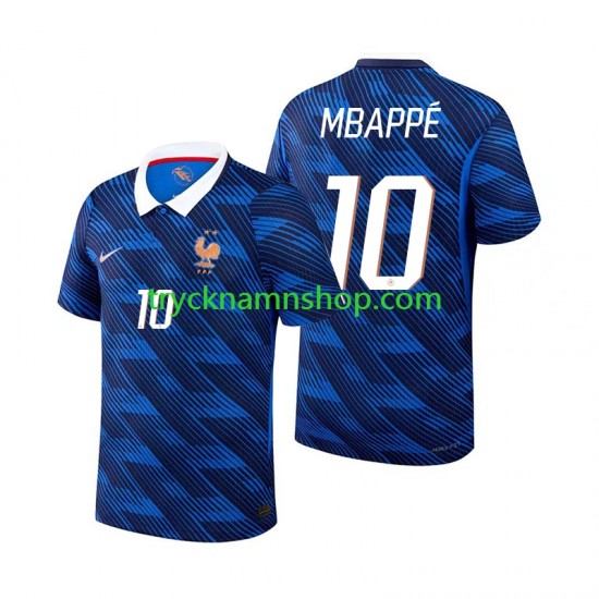 Frankrike Kylian Mbappe 10 VM 2026 Tröja 1:a Matchställ Män Kortärmad