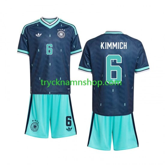Tyskland Joshua Kimmich 6 VM 2026 Tröja 2:a Matchställ Barn Kortärmad