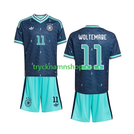 Tyskland Nick Woltemade 11 VM 2026 Tröja 2:a Matchställ Barn Kortärmad