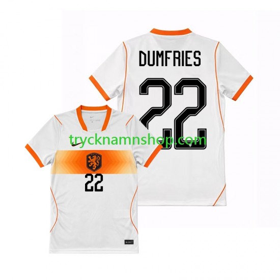 Nederländerna Denzel Dumfries 22 VM 2026 Tröja 2:a Matchställ Män Kortärmad