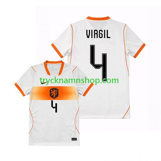 Nederländerna Virgil van Dijk 4 VM 2026 Tröja 2:a Matchställ Män Kortärmad