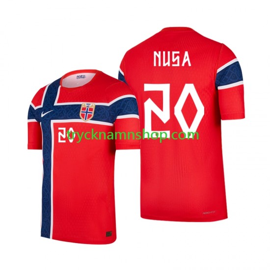 Norge Antonio Nusa 20 VM 2026 Tröja 1:a Matchställ Män Kortärmad