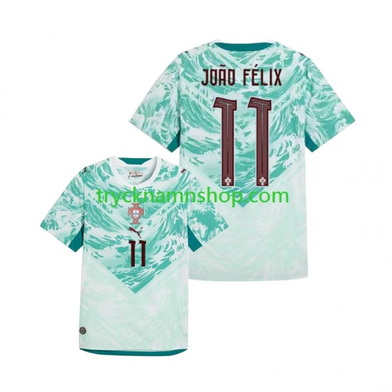 Portugal Joao Felix 11 VM 2026 Tröja 2:a Matchställ Män Kortärmad