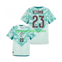 Portugal Vitinha 23 VM 2026 Tröja 2:a Matchställ Män Kortärmad
