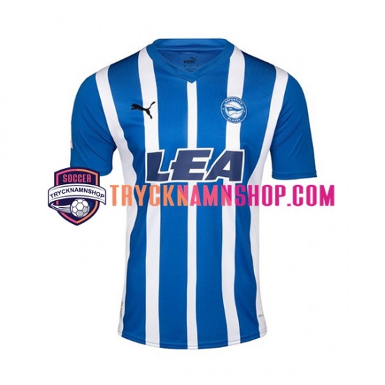 Deportivo Alaves 2023-2024 Tröja 1:a Matchställ Män Kortärmad